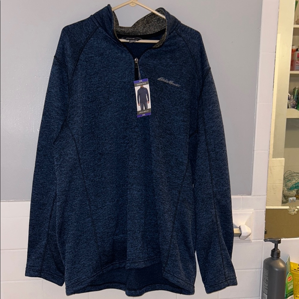 Eddie Bauer Blue Pullover Hoodie